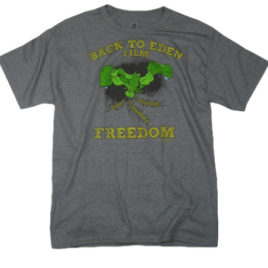 Back to Eden – Freedom Tee Oxford Gray EcoSmart