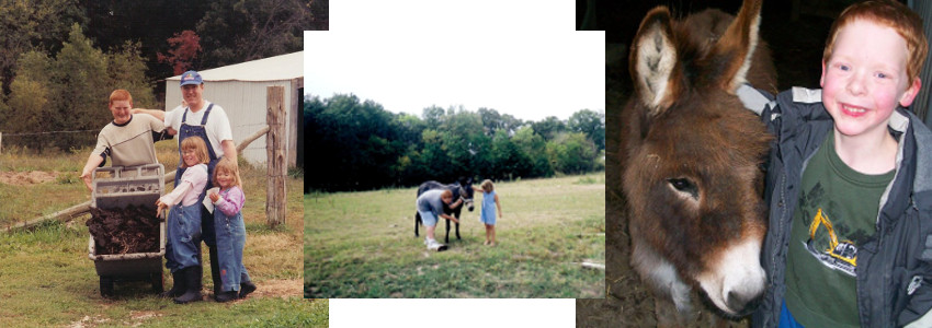 Kids on the homestead